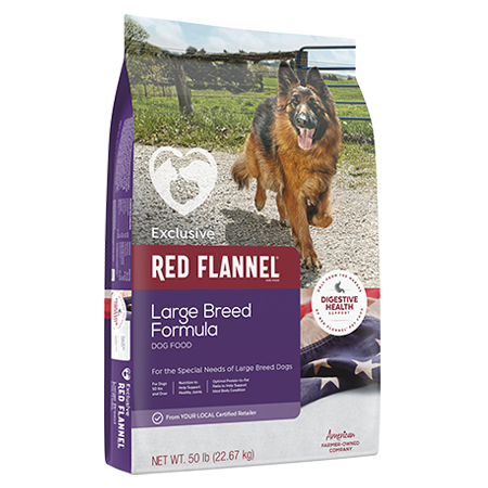 purina red flannel dog food