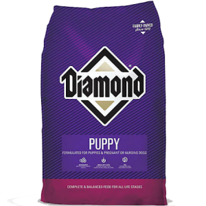 diamond puppy purple bag