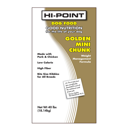 Hi-Point Mini Chunk 18-7 Dog Food - Arcola Feed - 281-431-1014