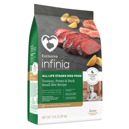 Infinia Venison Potato Quail Recipe Dog Food Arcola Feed