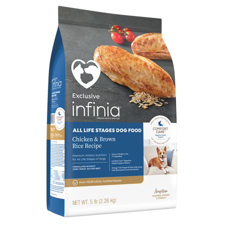 infinia dog food