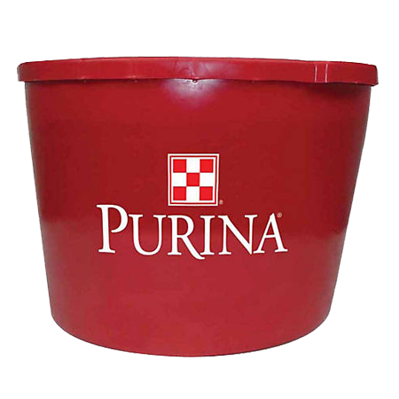 mineral purina tub wind rain feed