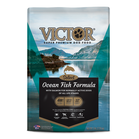 Victor Select Ocean Fish Formula with Salmon Dry Dog Food - Arcola Feed